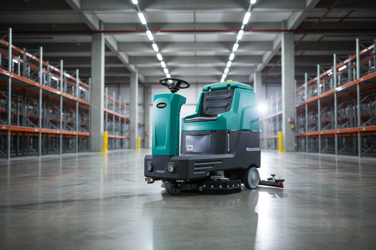 V70 40" Ride-On Floor Scrubber